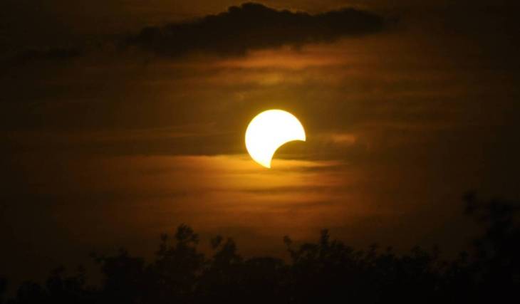 A partial solar eclipse will be visible from Washington, D.C. tomorrow