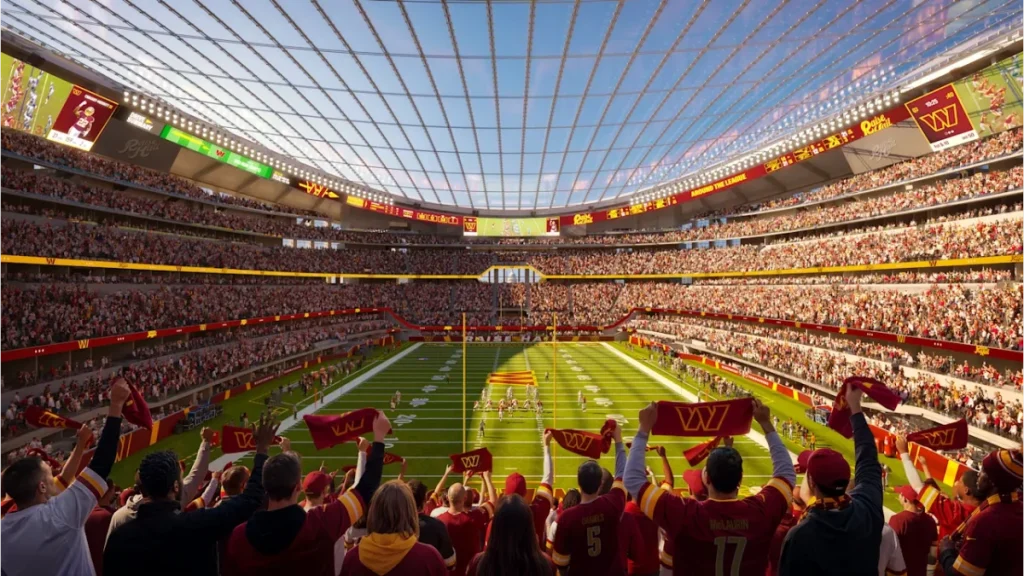 commanders stadium seating