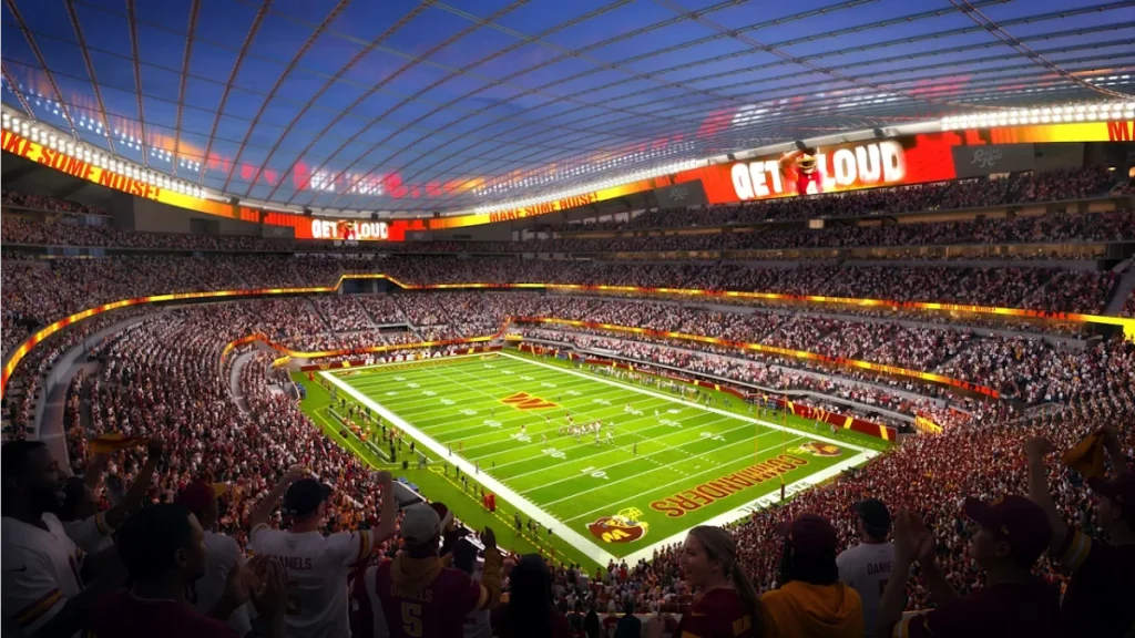 commanders new stadium