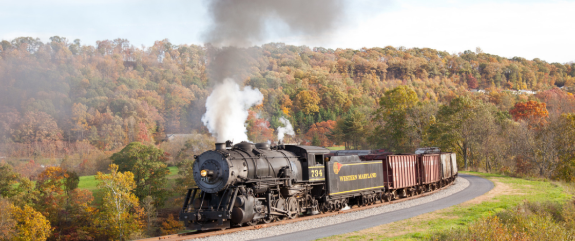 This Maryland train ride was just named one of the 10 best in America for scenic views — ideal for a unique trip to enjoy peak fall foliage