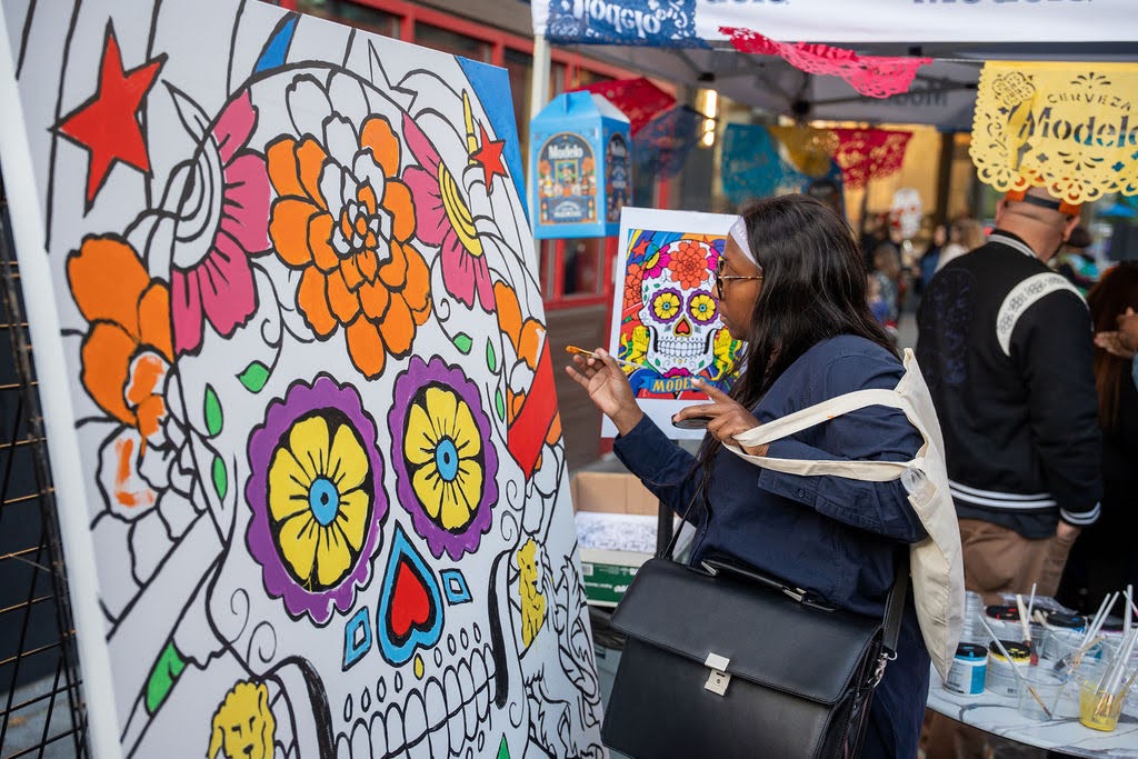 dia de los muertos at the wharf