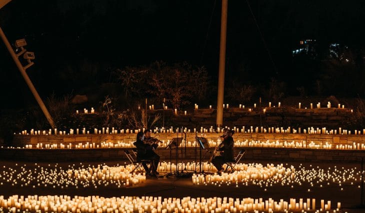 Experience Magical Candlelight Concerts In Stunning Open-Air Denver Spaces This Summer