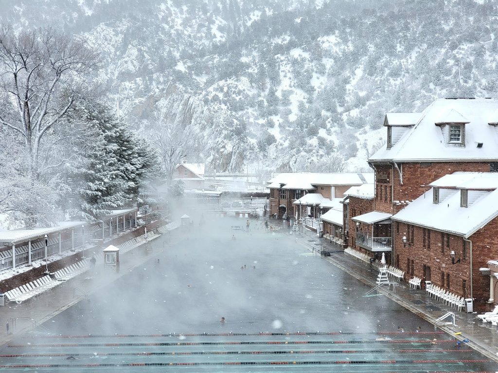 Take A Day Off The Slopes At The World’s Biggest Natural Hot Springs Less Than 3 Hours From Denver