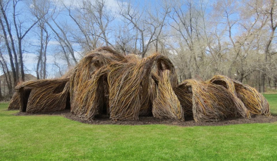 There’s A Beautiful Art Installation At Chatfield Farms Made Entirely Of Nature