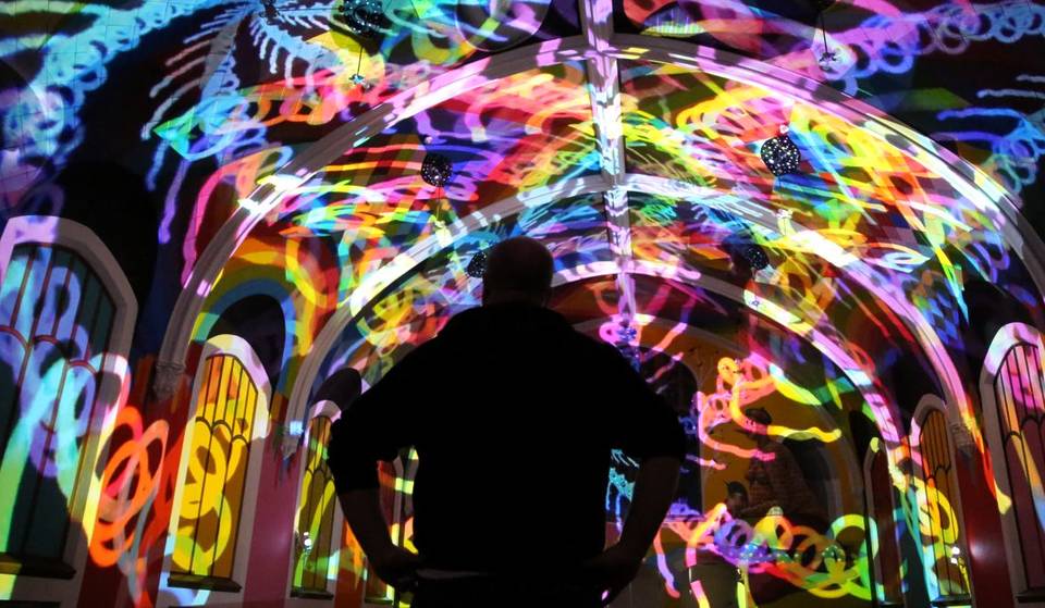 This 125 Year Old Denver Church Is Hosting A 360-Degree Light Show With Guided Meditation
