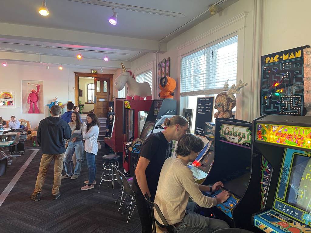 Retro Arcade Lounge