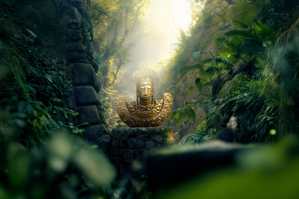 artifact inside Machu Picchu: Journey to the Lost City