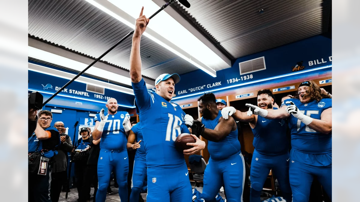 The Detroit Lions Have Won Their First Playoff Game In 32 Years