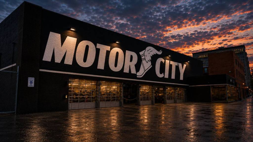 goodyear motor city garage exterior