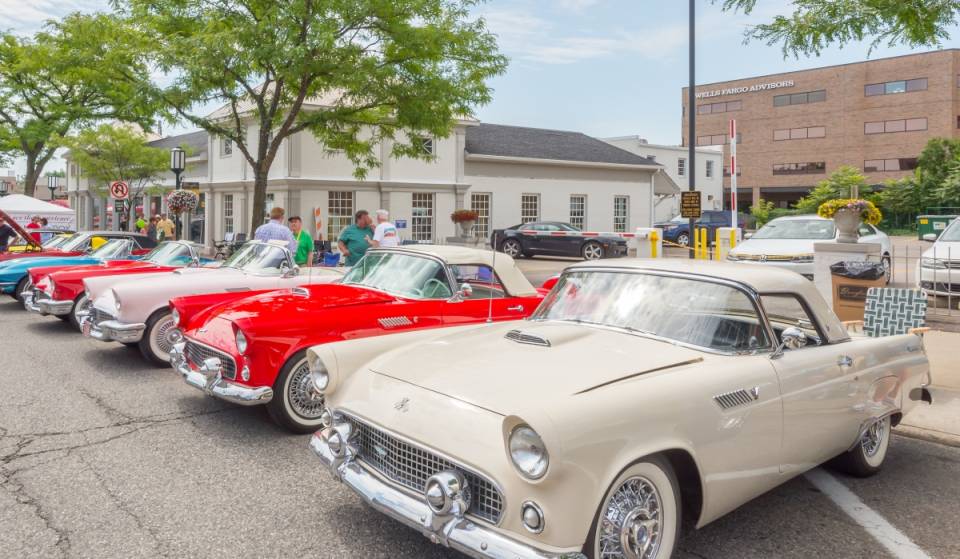 North America’s biggest one-day car event returns to Detroit next week with 40,000 classic cars and a rare double Goodyear blimp flyover