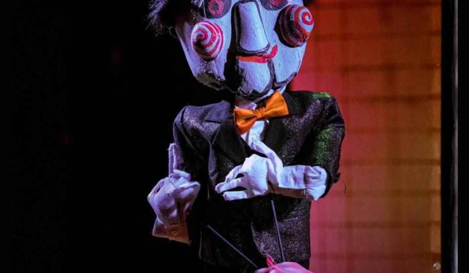 Opening tonight in Detroit: Off-Broadway sensation SAW The Musical brings simulated gore, musical numbers, and raunchy adult humor to Andy Arts for 3 nights only
