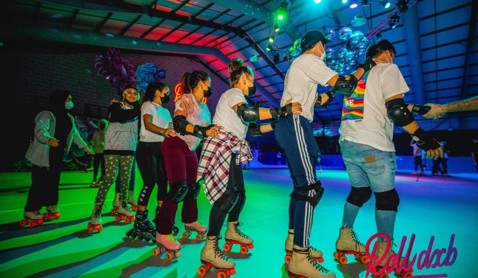 Rock ‘n’ Roller Skate Into The 80s At Dubai’s First Roller Disco • Roll DXB