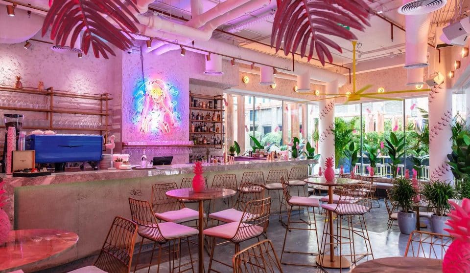 This Vibrant Pink Al Wasl Cafe is Drake’s Favourite Restaurant in Dubai • Vibe Cafe