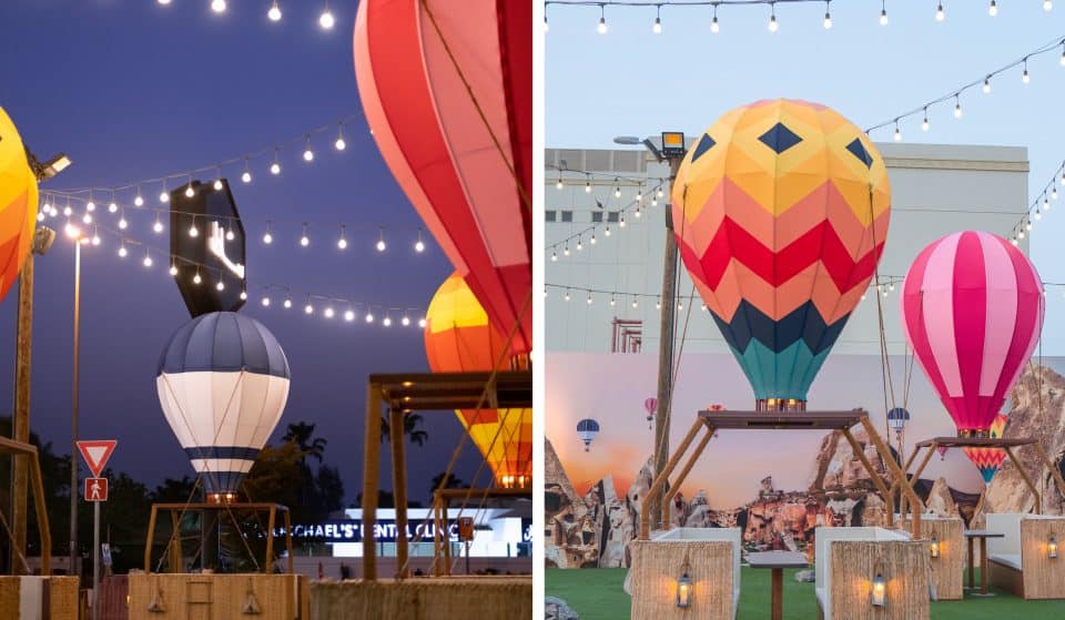 Cappadocia’s Picture-Perfect Hot Air Balloons Have Landed At This Dubai Café