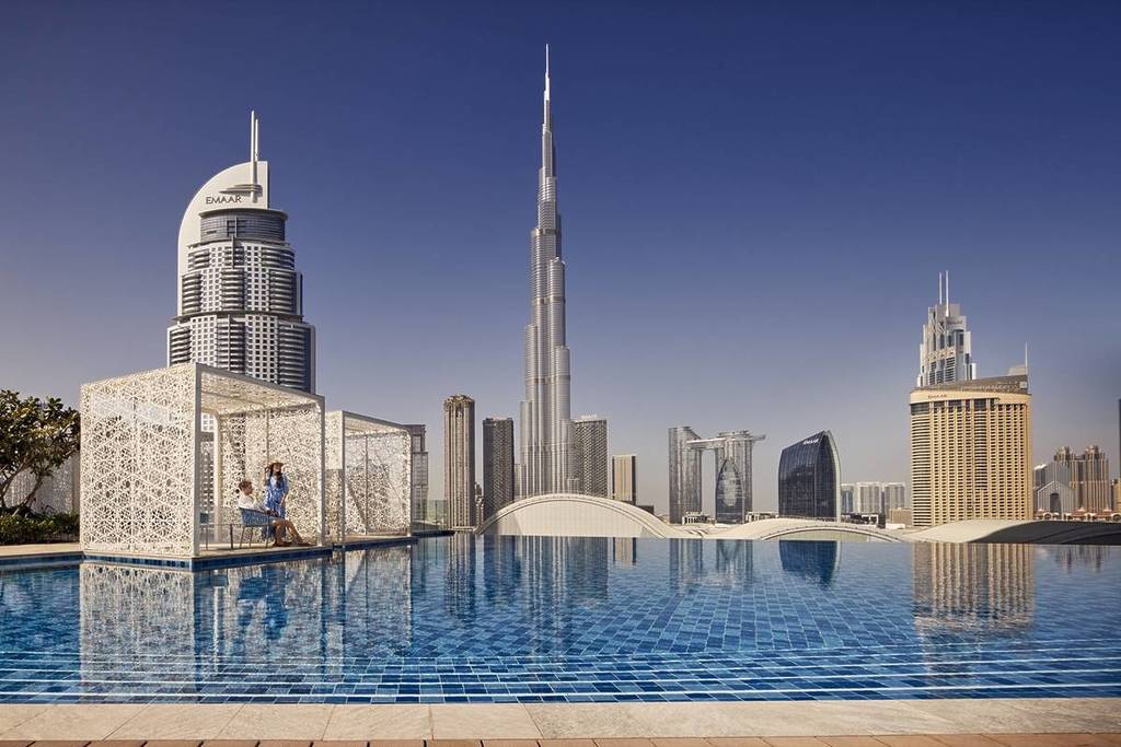 Het overloopzwembad van Address Dubai Mall heeft dit weekend speciale dagpasaanbiedingen in Dubai