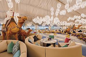 Asateer Ramadan Tent interiors