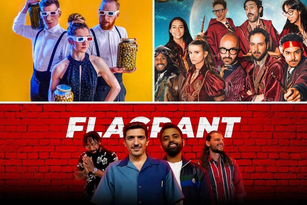 Flagrant podcast, Laser Kiwi and Improv Night