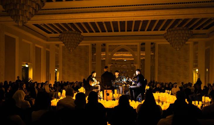 Jumeirah’s majestic Majlis Al Salam Ballroom and the striking Al Nojoom Ballroom are transforming into live music venues with tickets from AED 150