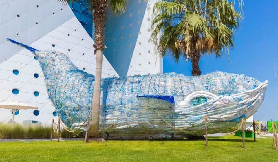 A Giant Blue Whale Has Appeared In City Walk Outside The Green Planet
