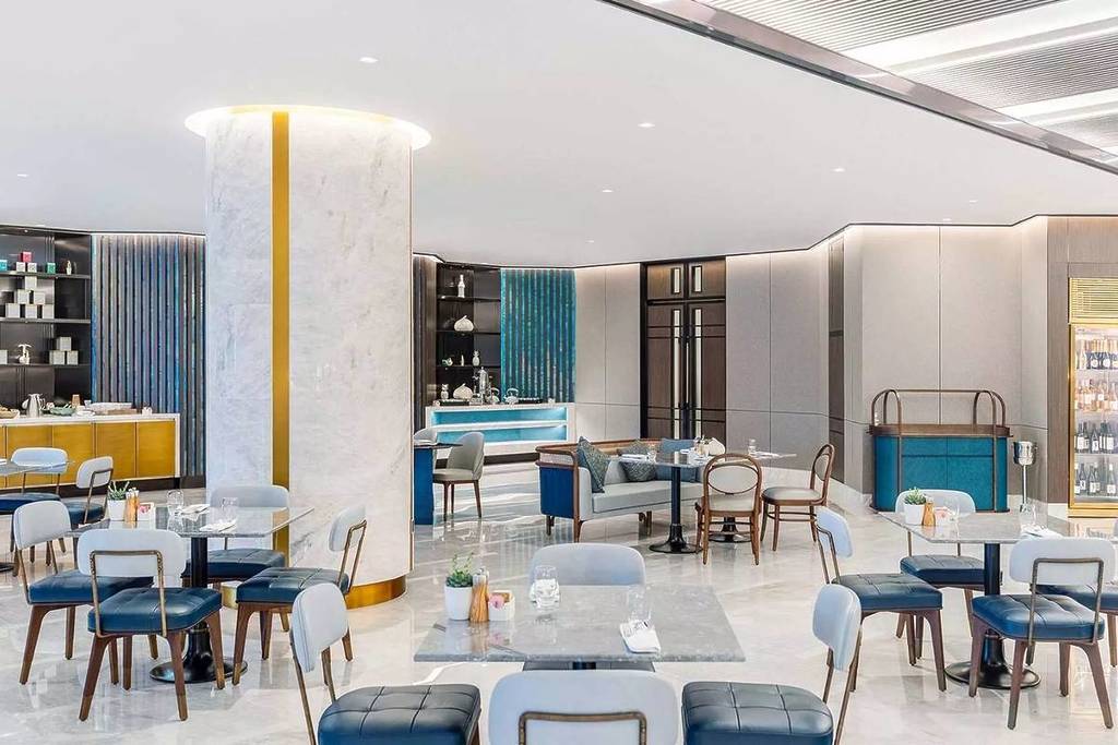 Palm Kitchen dining area at Taj Exotica Palm Dubai