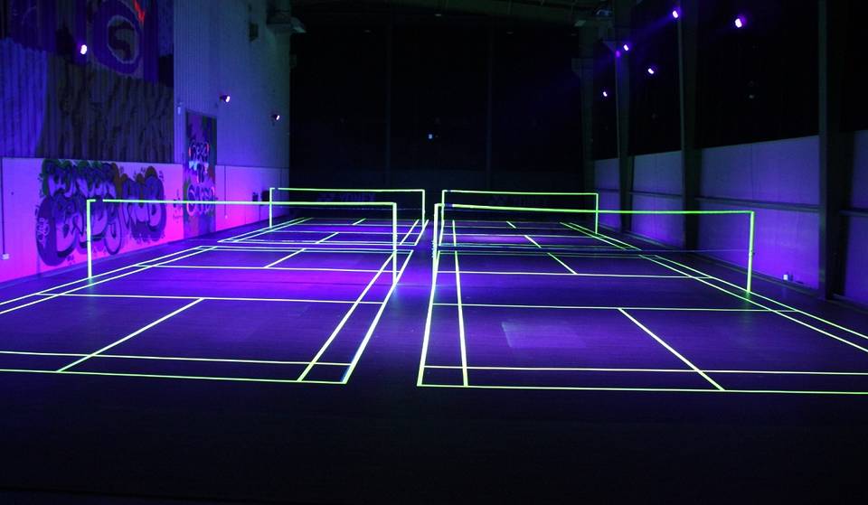 The UAE’s First Neon Badminton Court Is A Smash Hit You’ll Want To Glow To This Weekend
