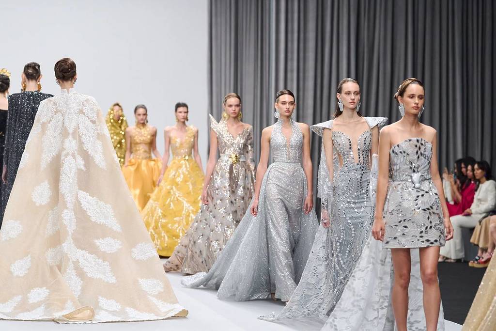 Eric Bendana runway show at Dubai Fashion Week