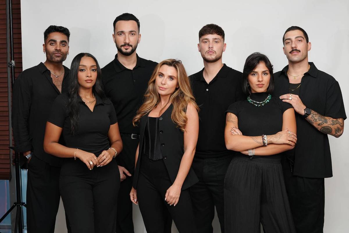 A promo shot featuring the cast of Once Upon A Time In Dubai