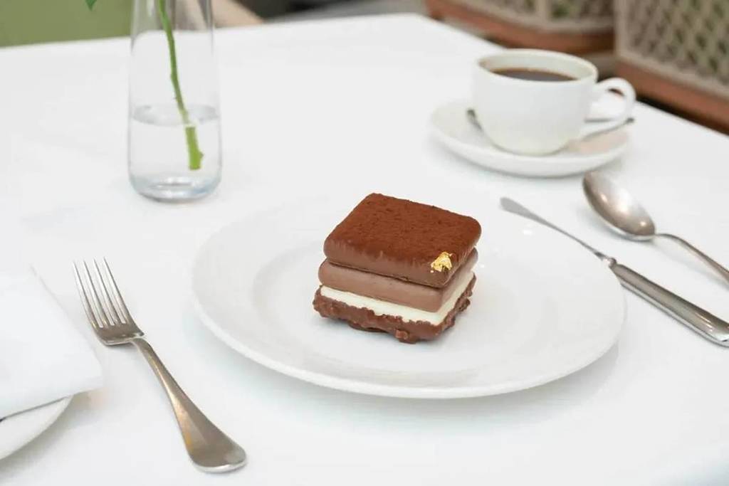 Nobikov Cafe's Triple Chocolate Explosion dessert