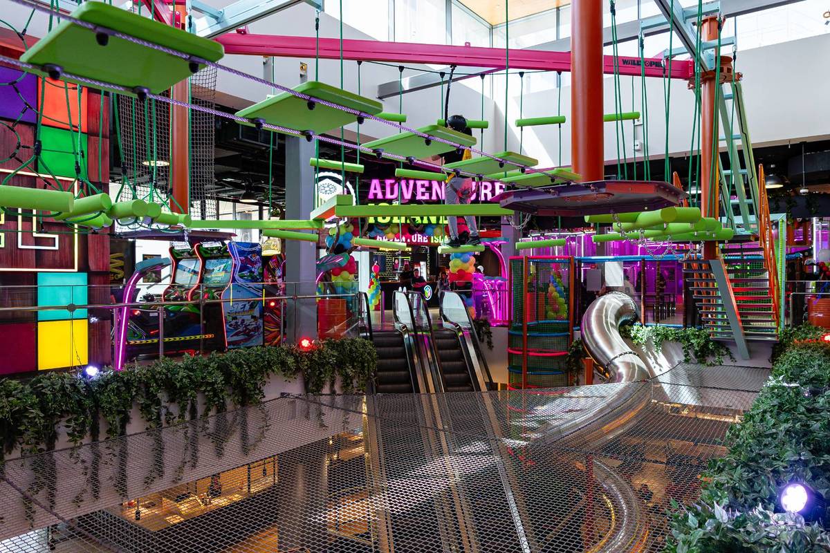 A shot of Adventure Island, a fun school holidays activity for all ages