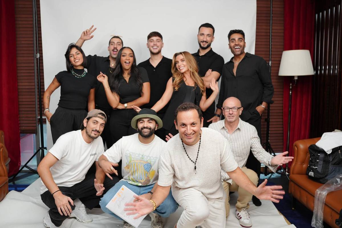 The cast and production crew of Once Upon A Time In Dubai