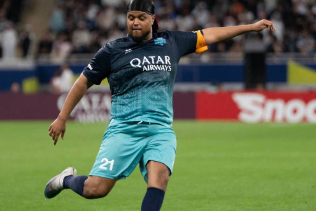 Chunkz taking part in Match for Hope