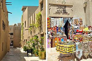 Experience the historical Al Fahidi Neighbourhood in Dubai with a widely-loved shawarma in hand