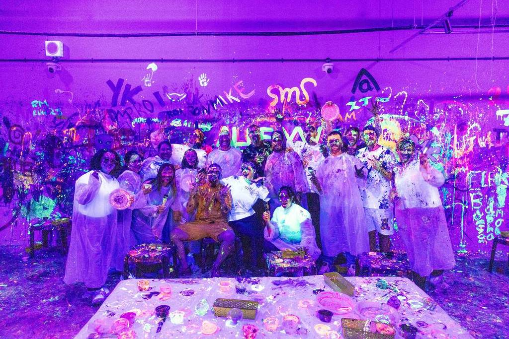 This “Chaotic” Paint Studio Just Opened In Al Quoz – And You’re Encouraged To Make A Mess