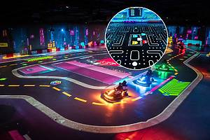 Looking for an air-conditioned escape? This Massive Al Quoz Playground Lets You Step Inside A Life-Sized Mario Kart Race And A Real-Life PAC-MAN Maze