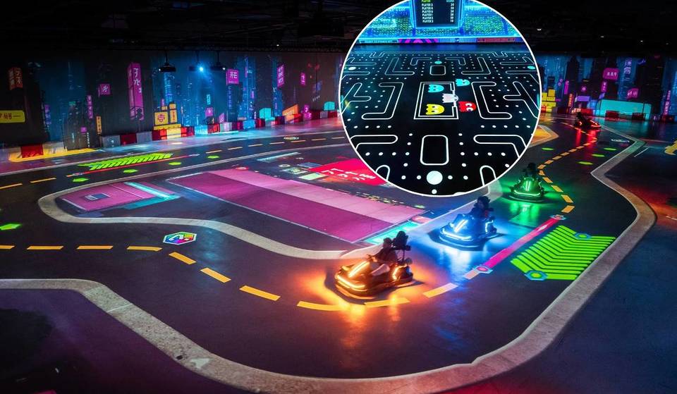Este enorme parque de atracciones de Al Quoz te permite adentrarte en una carrera de Mario Kart a tamaño real y en un laberinto de PAC-MAN de la vida real