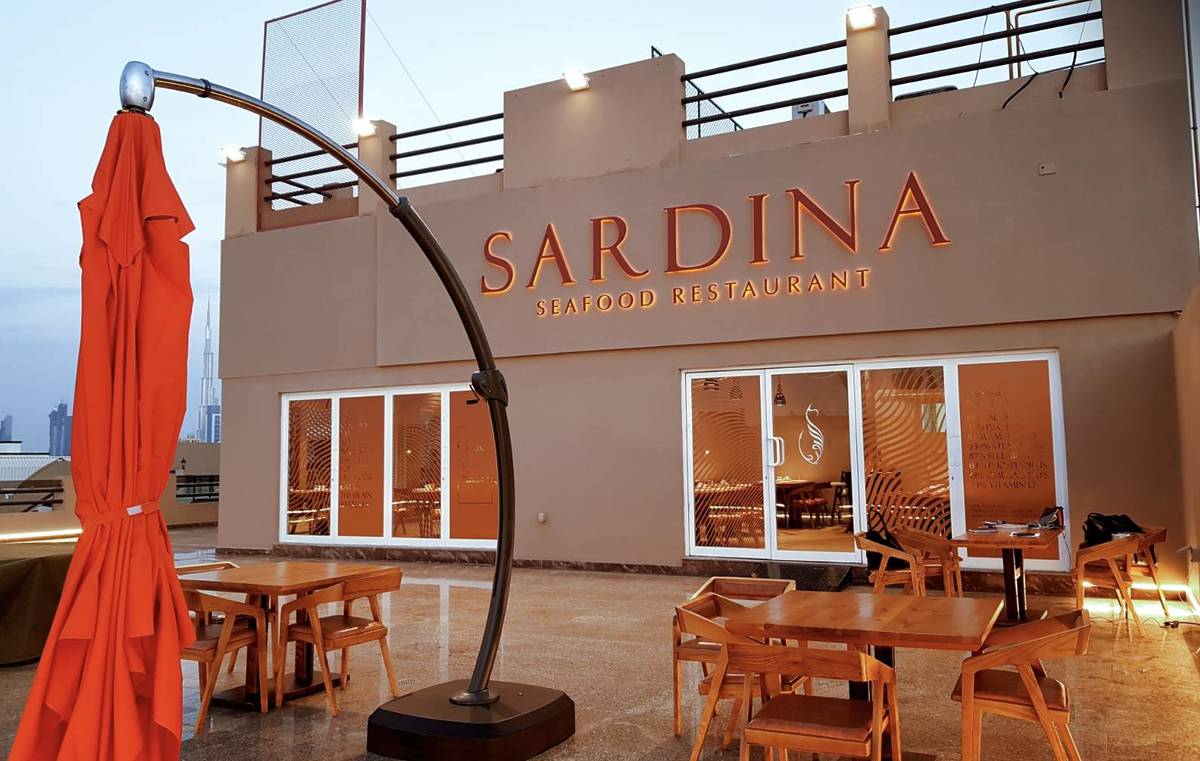 Das Sardina Seafood Restaurant ist eines der besten Fischrestaurants in Dubai