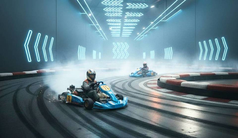 Derrapa sin riesgo: ya están a la venta las entradas para No Grip DXB, el primer circuito de karts de derrapes de dos plantas del mundo