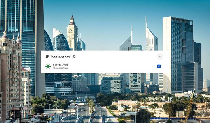 Zo maak je van Secret Dubai een voorkeursbron op Google, zodat je nooit een update over de stad mist