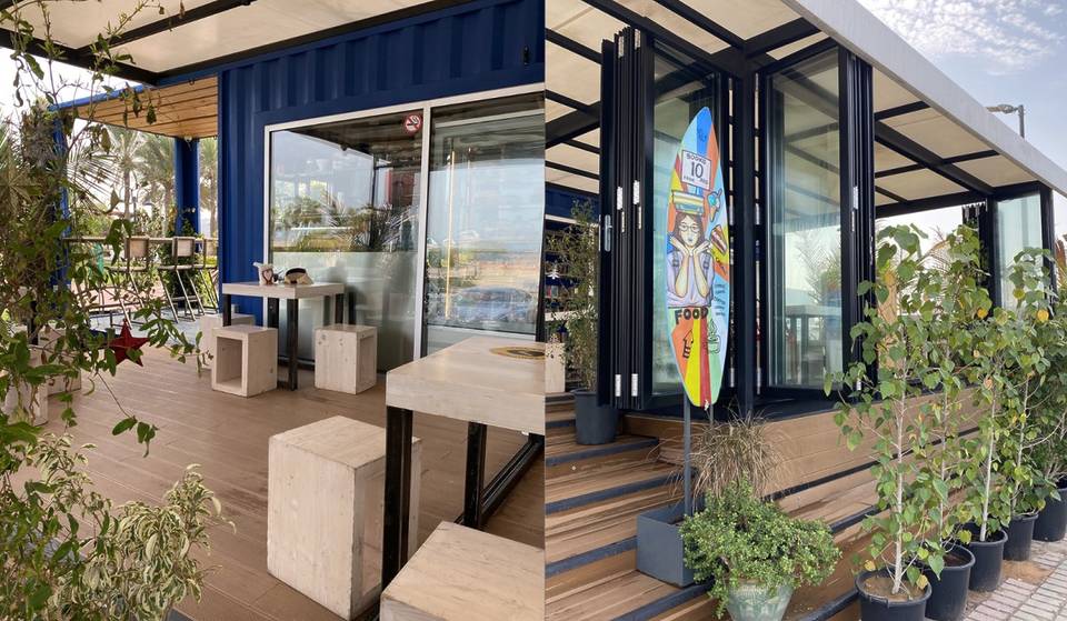 This 24-hour bookstore cafe offers views of the Arabian Gulf – with towering bookshelves and a oceanside reading room