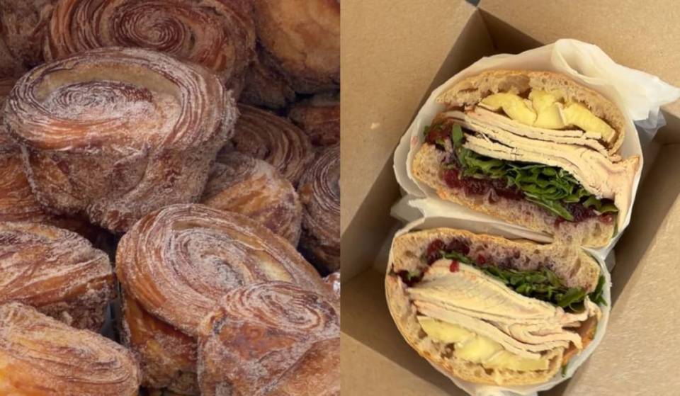 Verborgen achter een wit metalen hek in Al Quoz biedt deze bakkerij gebakjes van 100% Wildfarmed-meel en een kenmerkende sandwich met kalkoen, cranberry en brie