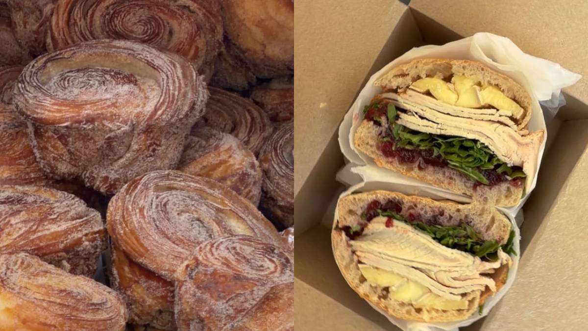 Hidden behind a white metal gate on Al Quoz, this bakery has 100% Wildfarmed flour pastries and a signature layered turkey, cranberry, and brie sandwich