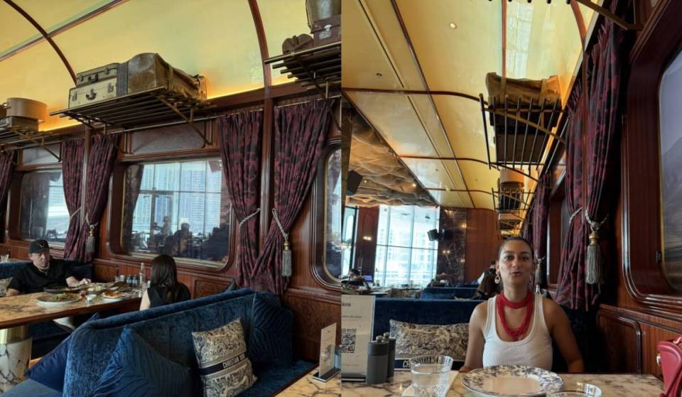 Vintage Train Restaurant Dubai Mall: Watch Inside Blume