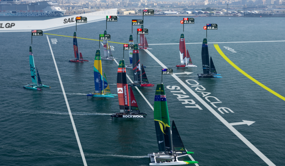 SailGP revient à Dubaï pour un week-end riche en rebondissements sur l&rsquo;eau, et tu peux acheter tes billets dès maintenant
