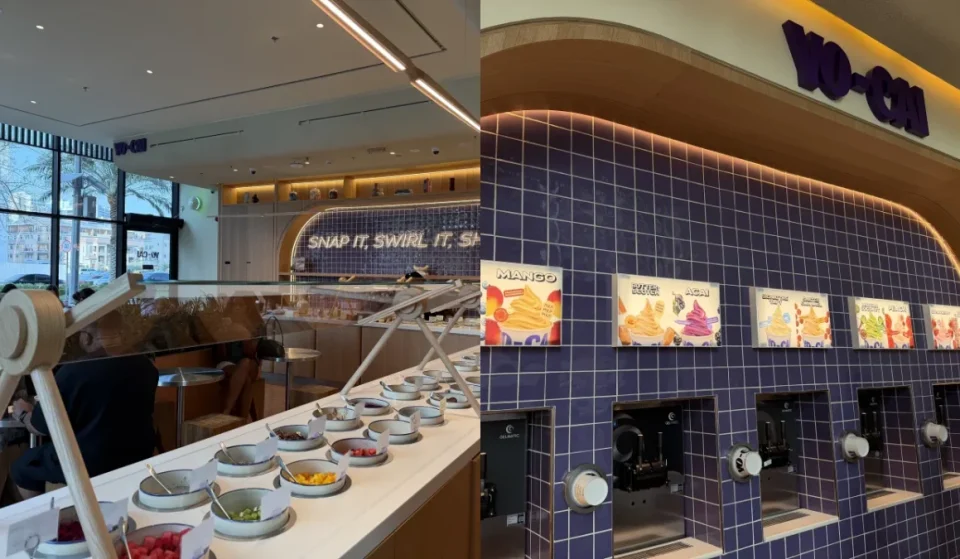 Yo-Cai Dubaï : bar à yaourts glacés et à açaï en libre-service
