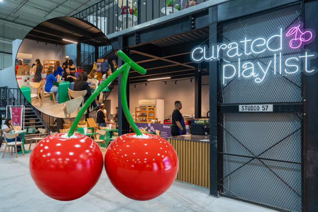 An industrial Al Quoz venue is hosting a massive FREE indie takeover by Curated Playlist – with 80 Arab brands, cult bundt cakes and zaatar lattes