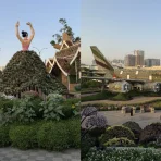 Dubai Miracle Garden video: explore the floral Emirates A380