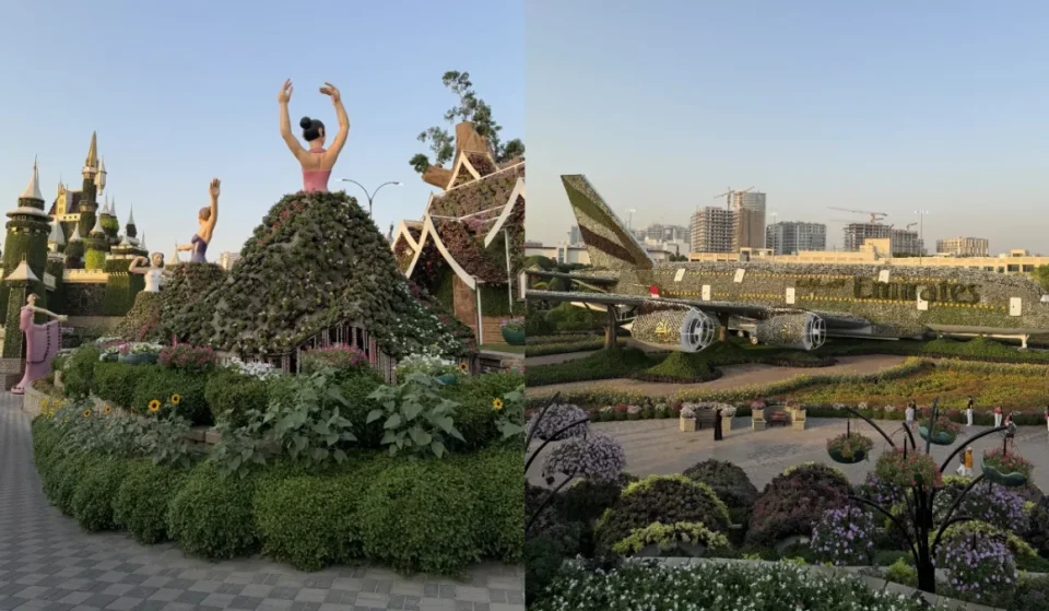 Dubai Miracle Garden video: explore the floral Emirates A380