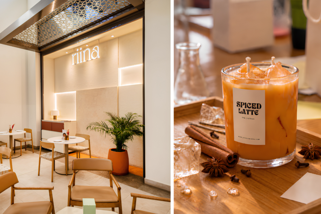 Pick your scent, then dress up the candle: Studio Kinza brings an AED 250 festive latte candle-making workshop to Meadows Village