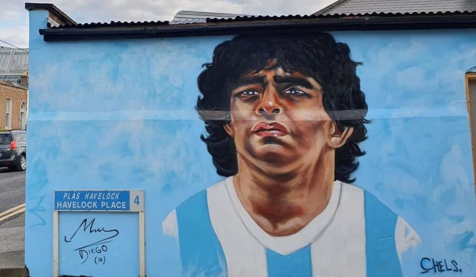 A Lovely Mural To The Late, Great Diego Maradona Has Appeared In Dublin