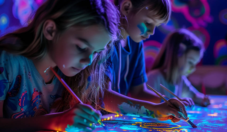 Family Fun Has Never Been Brighter As Neon Brush Kids Comes To Dublin